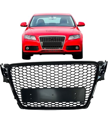 Amazon.com: Grill Audi A4 (B8) RS Type 11.11 - 15 Gloss Black
